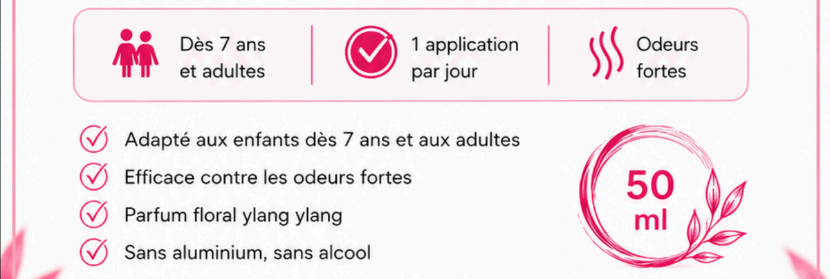 Ti Briz Deodorant à base d'ylang-ylang PUISSANCE 4 FORMAT 2 MOIS