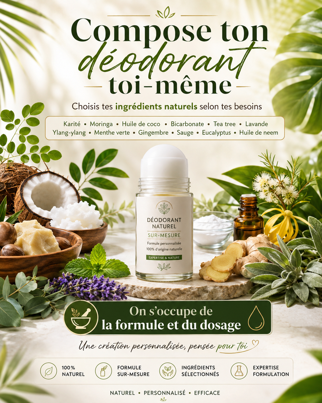 Compose ton Déodorant Naturel Sur-Mesure