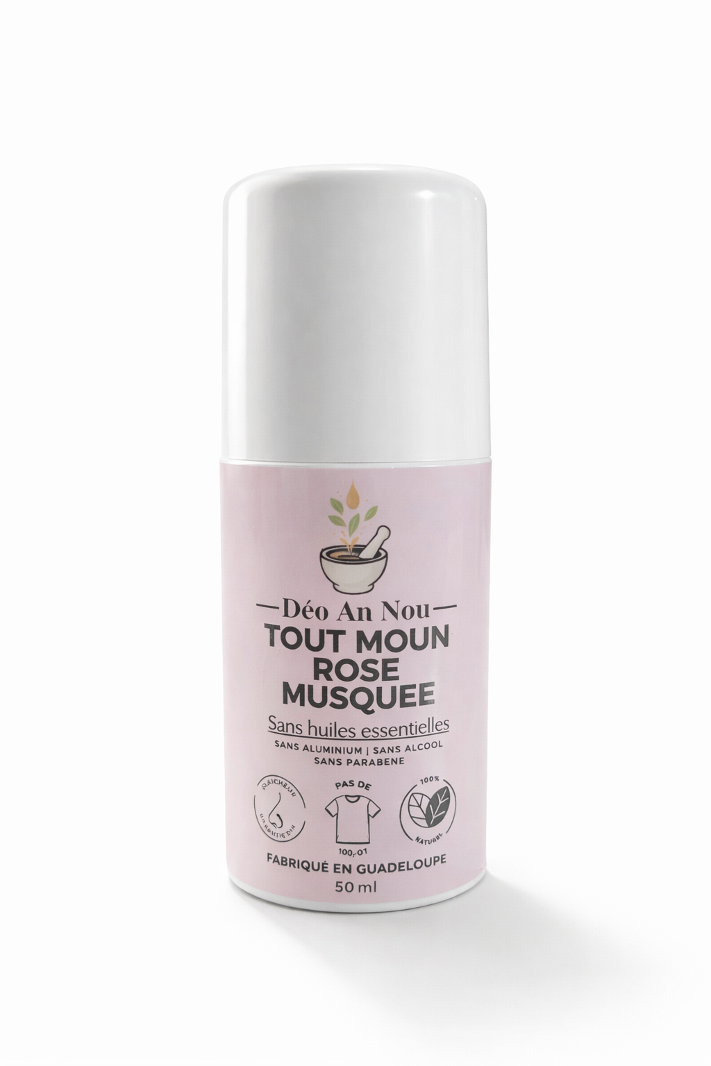 Tout Moun Rose Musquée (Sans huile ESSENTIELLE) PUISSANCE 2