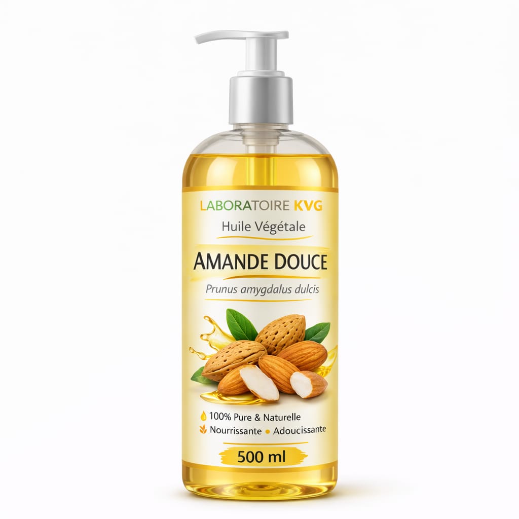 Huile d'amande douce 500ml