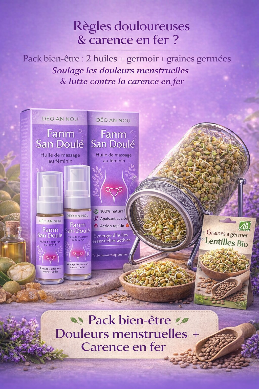 Pack Famn San Doulé – Bien-être féminin