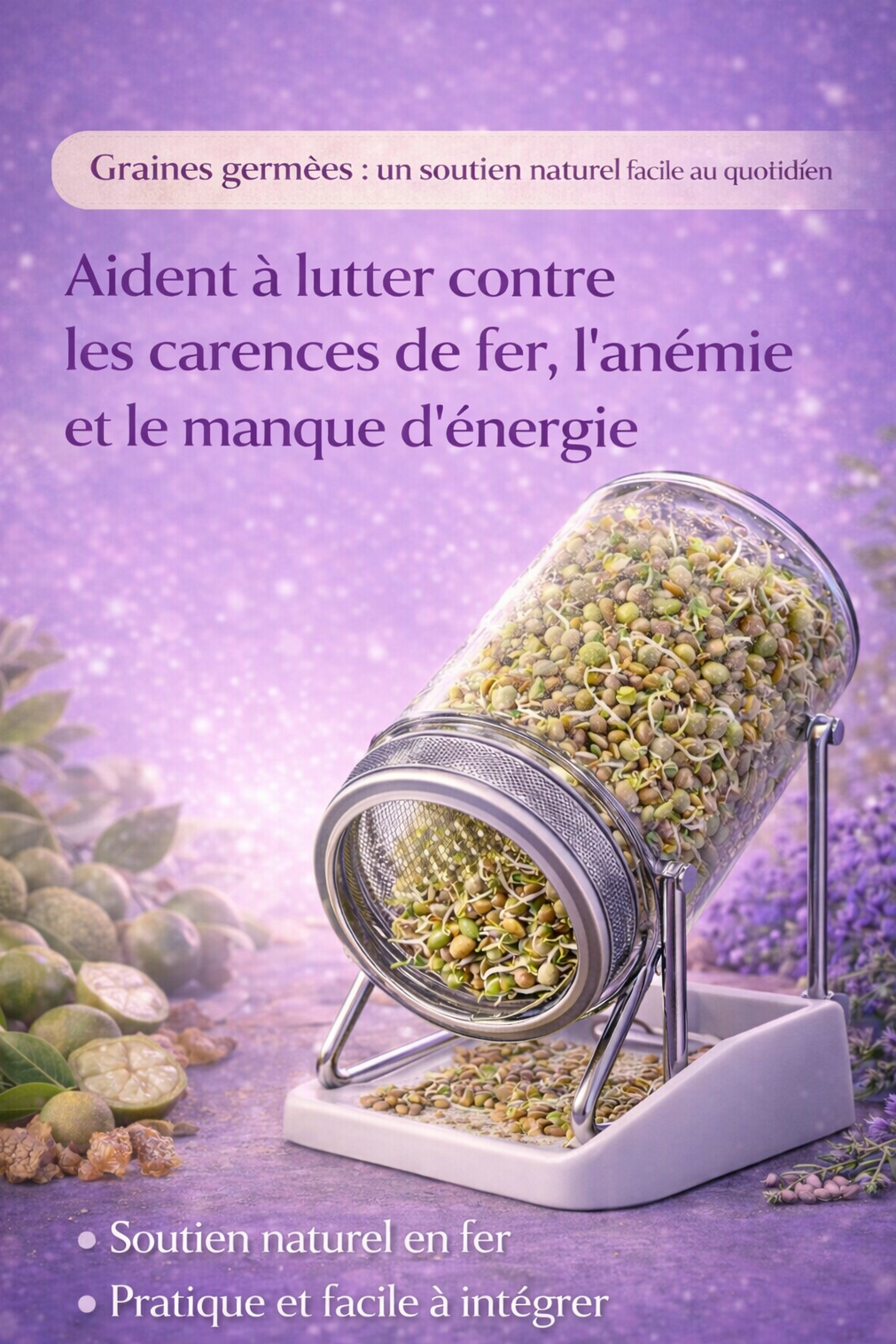 Germoir + 2 sachet de graines – 29,99 €